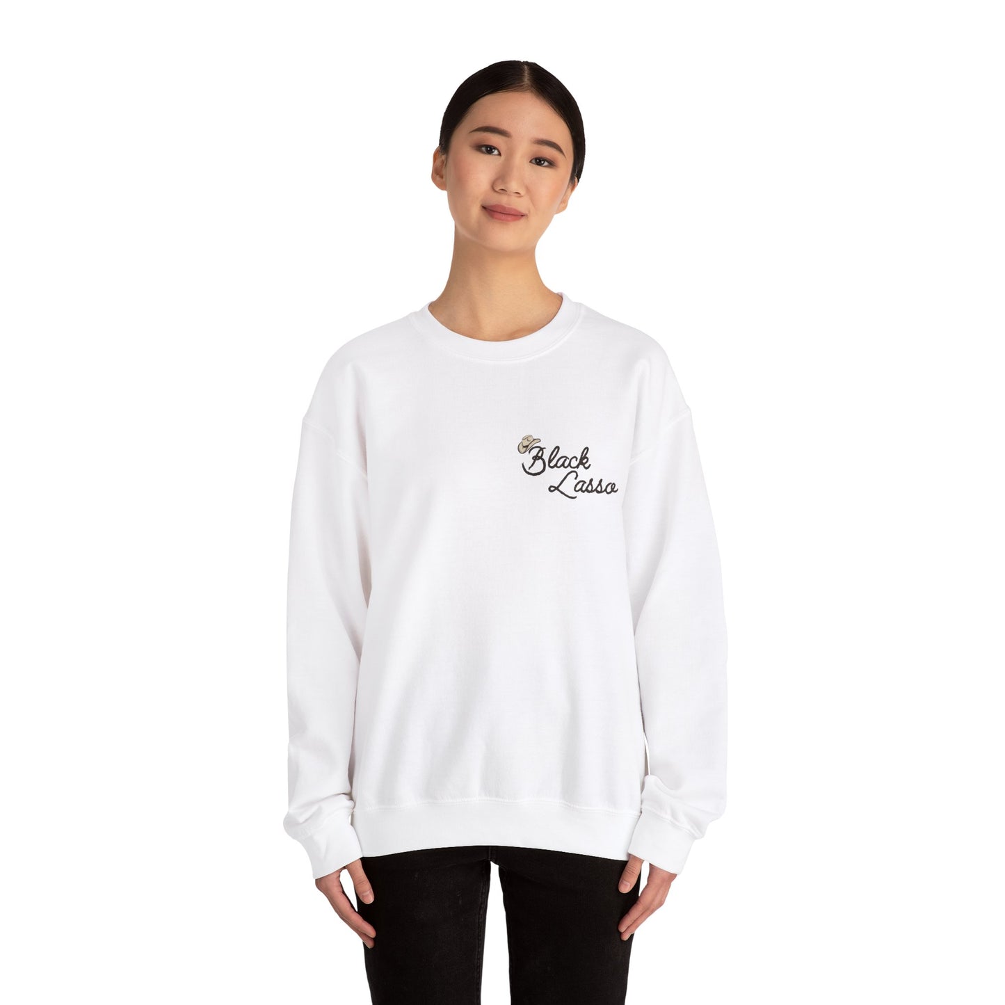 Black Lasso, Unisex Heavy Blend™ Crewneck Sweatshirt