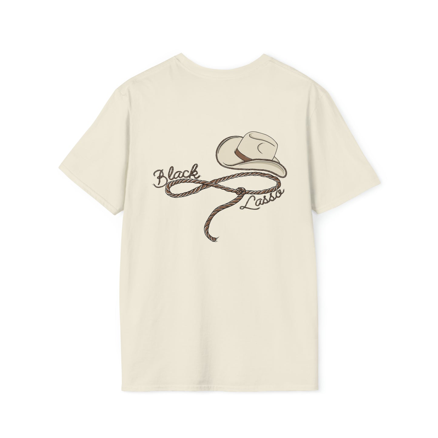 Black Lasso Softstyle T-Shirt