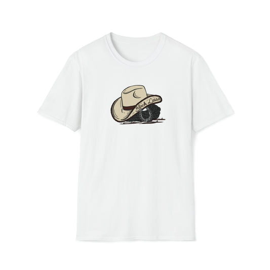 Black Lasso Hat Softstyle T-Shirt