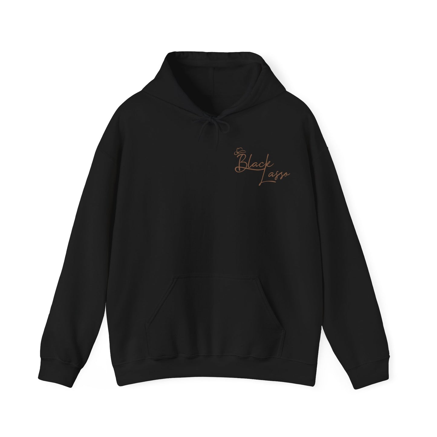 Black Lasso, Unisex Heavy Blend™ Hooded Sweatshirt